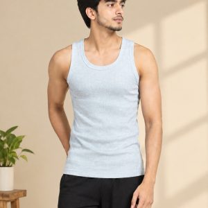 Men’s Ribbed Cotton Tank Top – 3 Pieces Combo Pack