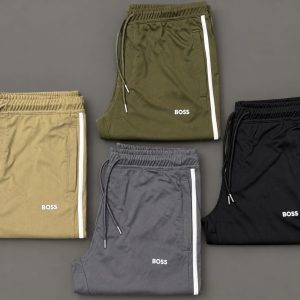 Premium Contrast Stripe Track Pants for Men